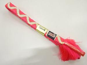 未使用品　正絹　手組帯締め